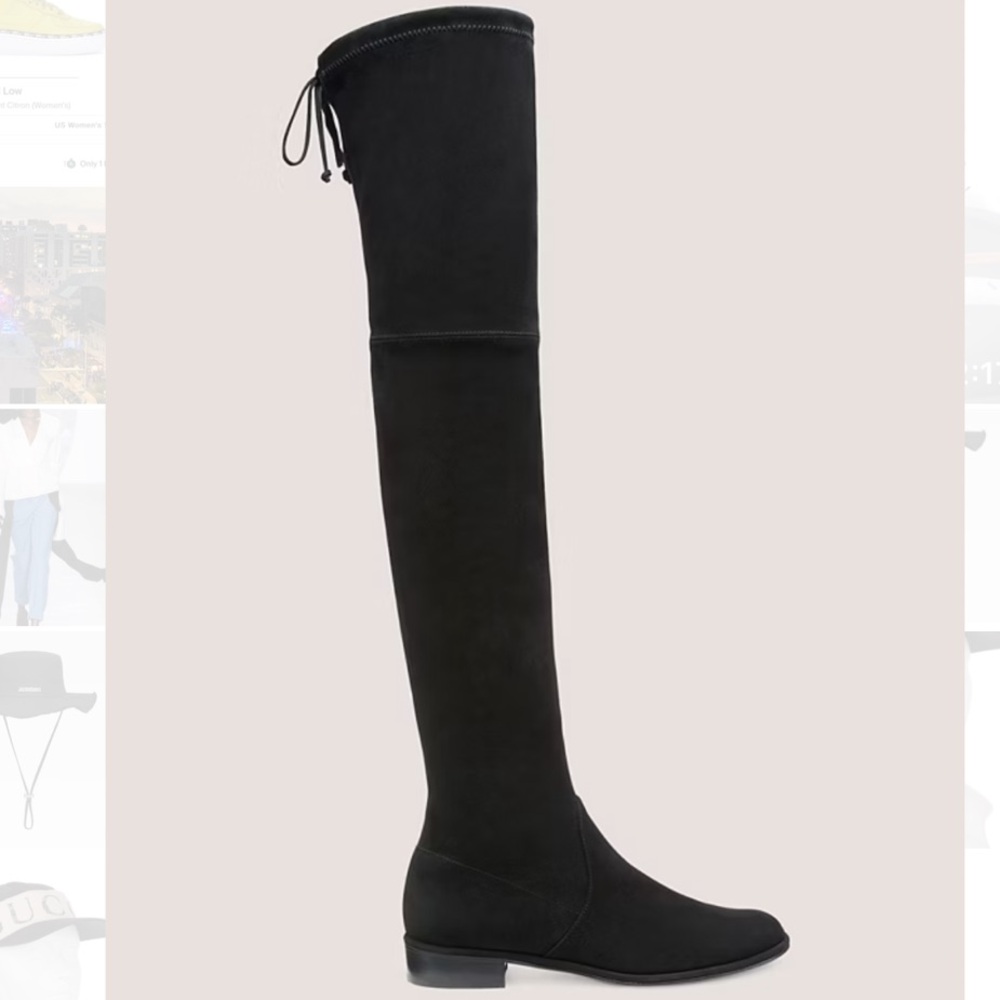 Stuart Weizman Lowland Over-the-knee Boots Black